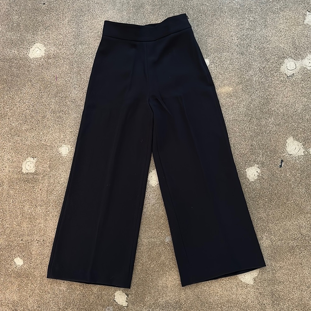 Zara Cropped Wide leg Trouser